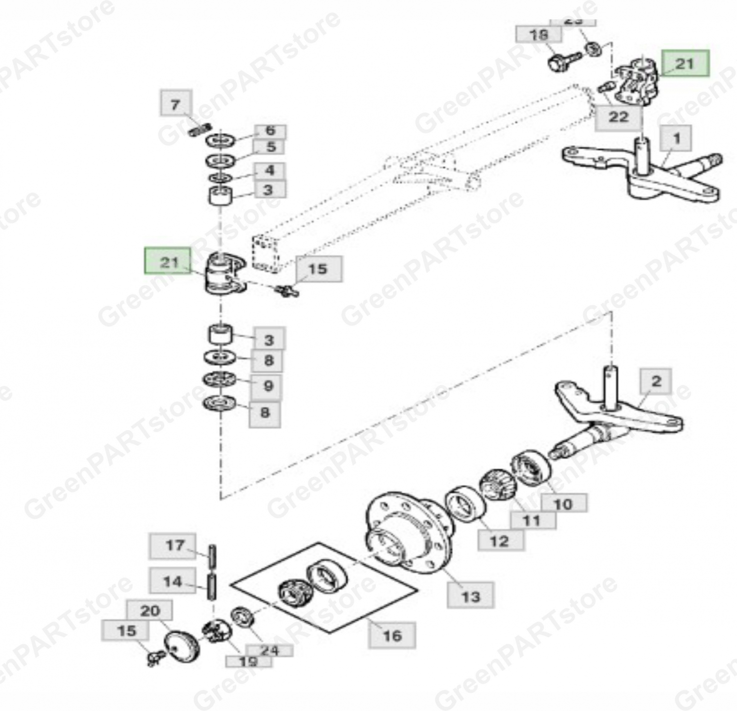 Поворотный кулак