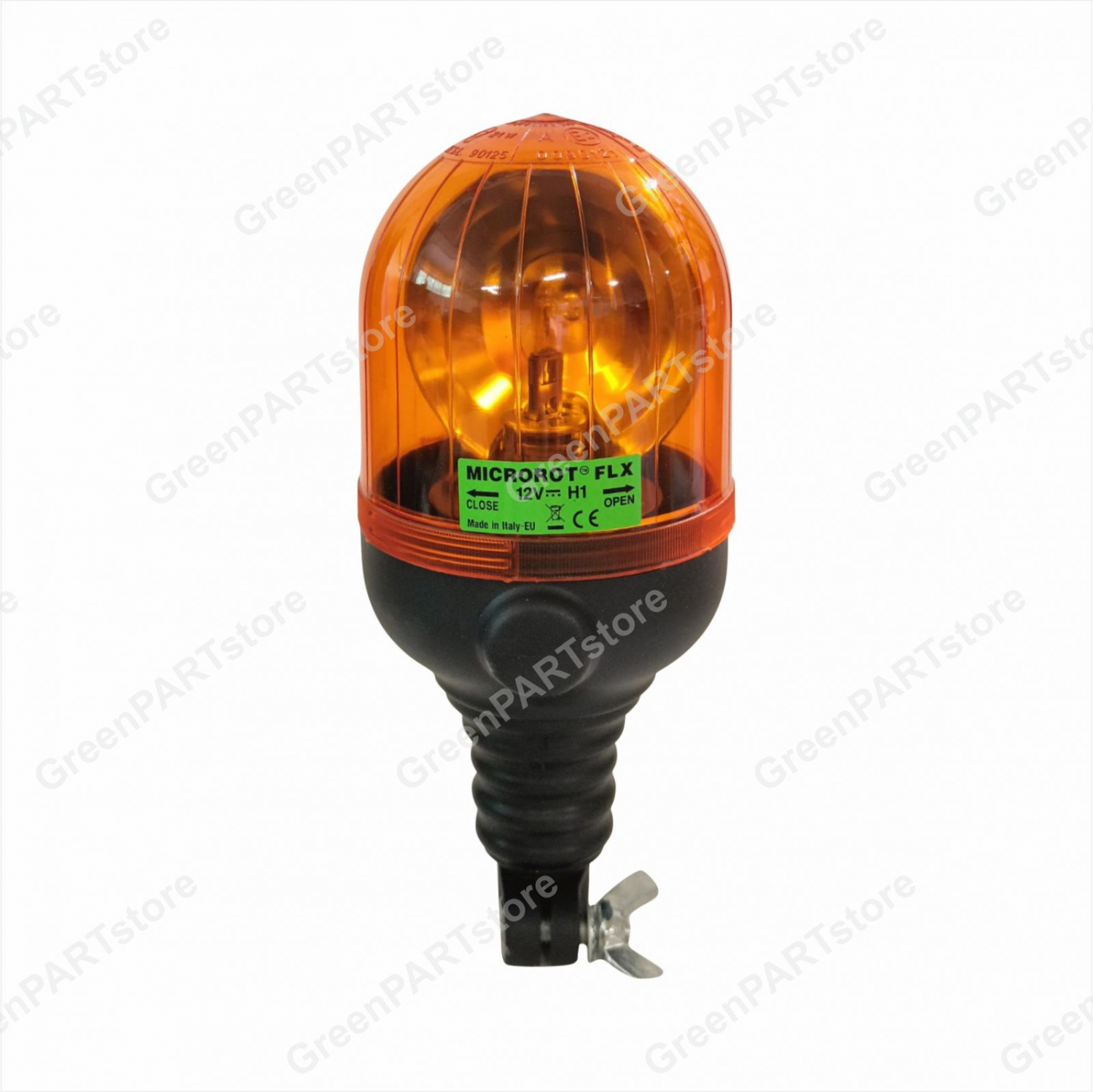 Вращающийся фонарь-маяк с гибким креплением 