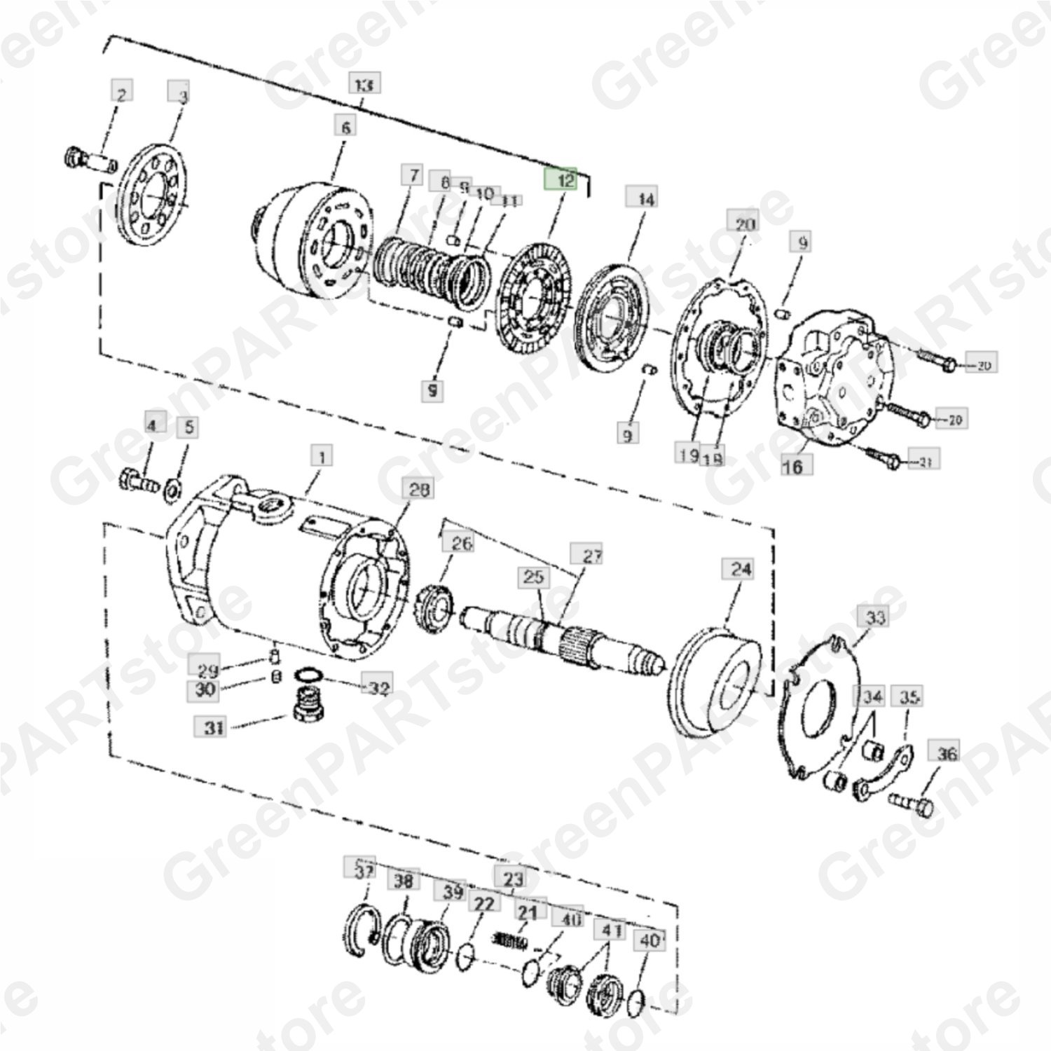 Шайба насоса